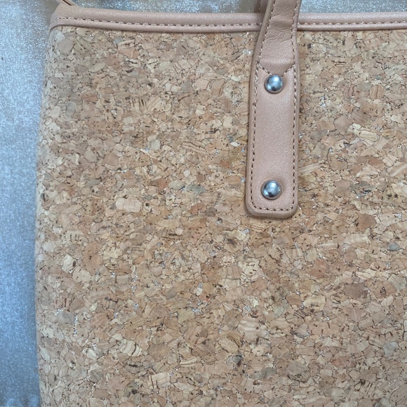Francesca's cork tote bag, Color: beige - Picture 3 of 6